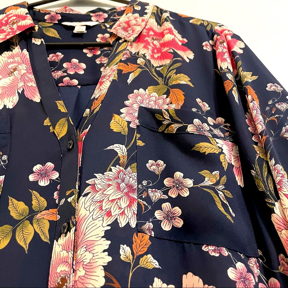 Candies floral button down